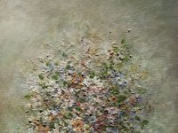 Cestino di fiori  Olio su tela - 40 x 30
